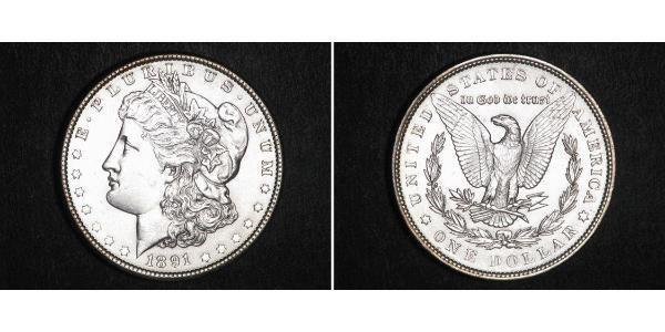 1 Dollar USA (1776 - ) Silver 