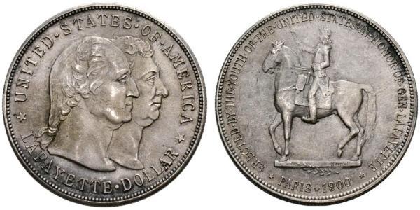 1 Dollar USA (1776 - ) Silver 