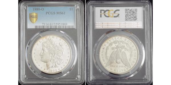 1 Dollar USA (1776 - ) Silver 