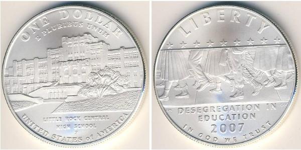 1 Dollar USA (1776 - ) Silver 