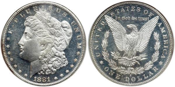 1 Dollar USA (1776 - ) Silver 