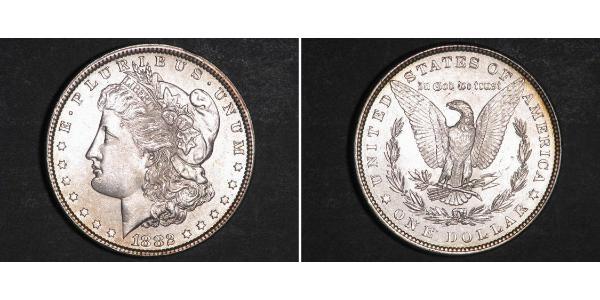 1 Dollar USA (1776 - ) Silver 