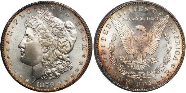 1 Dollar USA (1776 - ) Silver 