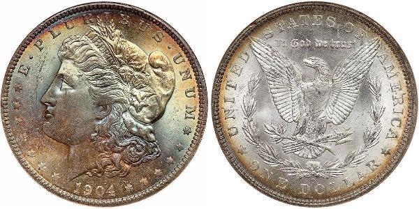 1 Dollar USA (1776 - ) Silver 