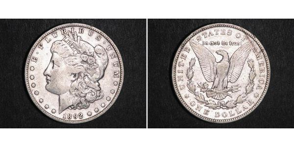 1 Dollar USA (1776 - ) Silver 