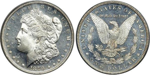 1 Dollar USA (1776 - ) Silver 