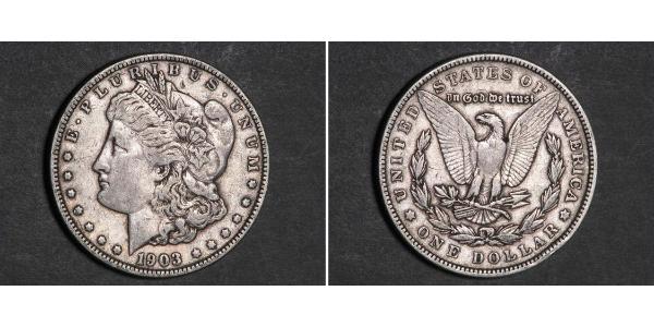 1 Dollar USA (1776 - ) Silver 
