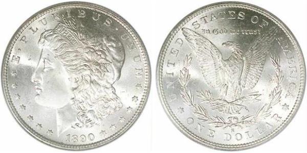 1 Dollar USA (1776 - ) Silver 