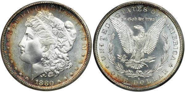 1 Dollar USA (1776 - ) Silver 