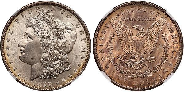 1 Dollar USA (1776 - ) Silver 
