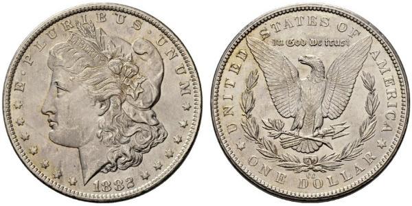 1 Dollar USA (1776 - ) Silver 