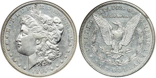 1 Dollar USA (1776 - ) Silver 
