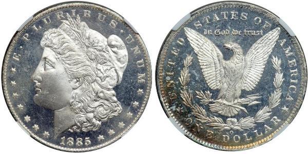 1 Dollar USA (1776 - ) Silver 