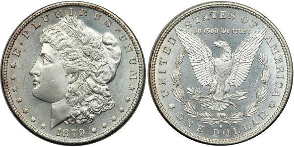1 Dollar USA (1776 - ) Silver 