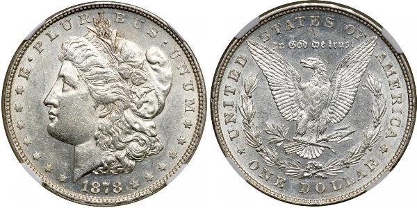 1 Dollar USA (1776 - ) Silver 