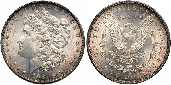 1 Dollar USA (1776 - ) Silver 