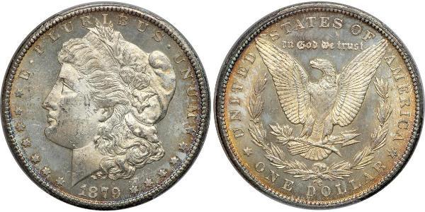 1 Dollar USA (1776 - ) Silver 