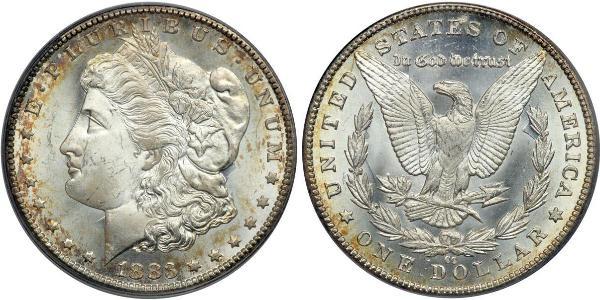 1 Dollar USA (1776 - ) Silver 