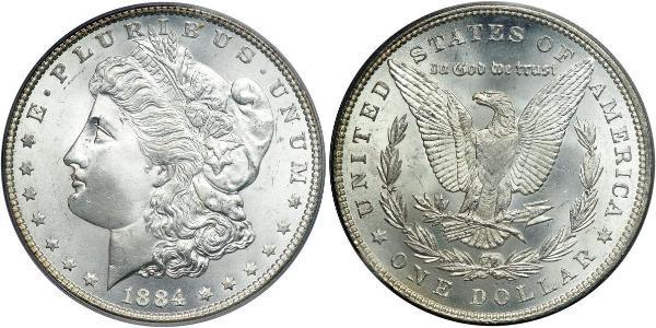 1 Dollar USA (1776 - ) Silver 