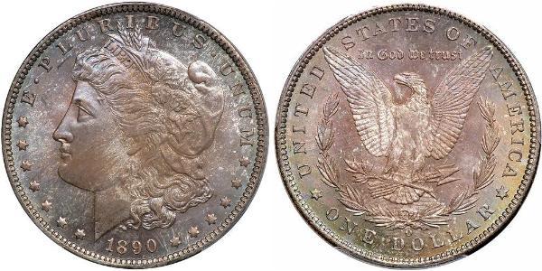 1 Dollar USA (1776 - ) Silver 