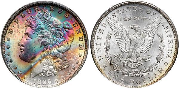 1 Dollar USA (1776 - ) Silver 
