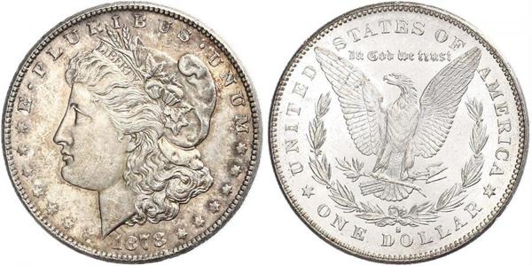 1 Dollar USA (1776 - ) Silver 