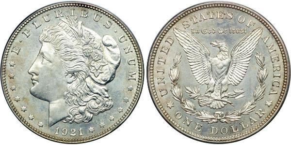 1 Dollar USA (1776 - ) Silver 