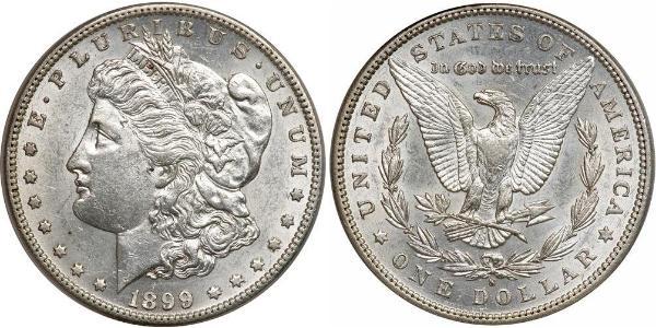 1 Dollar USA (1776 - ) Silver 