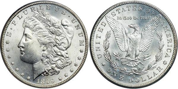 1 Dollar USA (1776 - ) Silver 