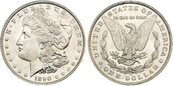 1 Dollar USA (1776 - ) Silver 