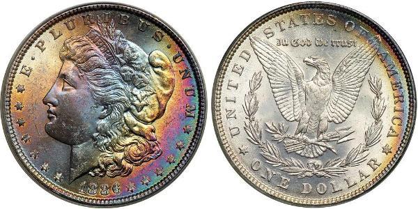 1 Dollar USA (1776 - ) Silver 