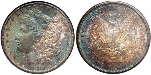 1 Dollar USA (1776 - ) Silver 