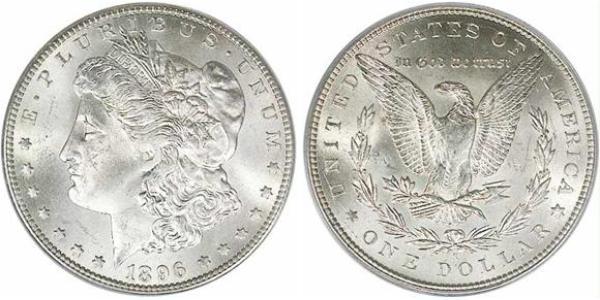 1 Dollar USA (1776 - ) Silver 