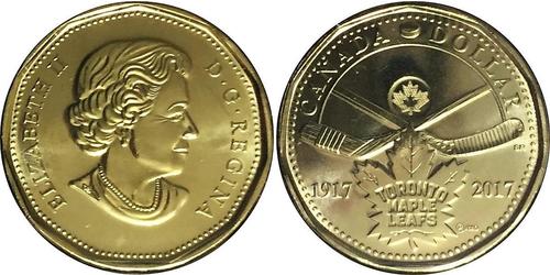 1 Dollar 加拿大 Steel 伊丽莎白二世 (1926-2022)