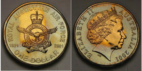 1 Dollar Australia (1939 - )  Elizabeth II (1926-2022)