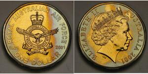 1 Dollar Australie (1939 - )  Elizabeth II (1926-2022)