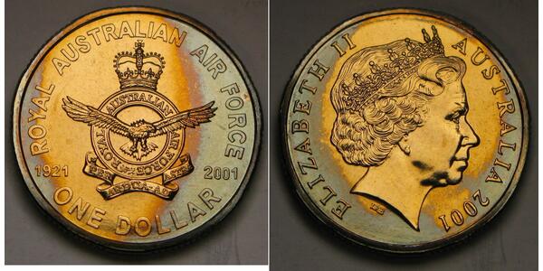 1 Dollar Australien (1939 - )  Elizabeth II (1926-2022)