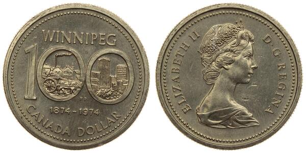 1 Dollar Canada  Elizabeth II (1926-2022)