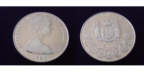 1 Dollar Neuseeland  Elizabeth II (1926-2022)