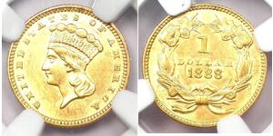 1 Dollar Vereinigten Staaten von Amerika (1776 - )  