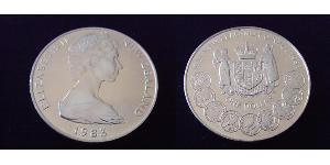 1 Dollar 新西兰  伊丽莎白二世 (1926-2022)