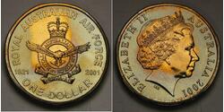 1 Dollar 澳大利亚  伊丽莎白二世 (1926-2022)