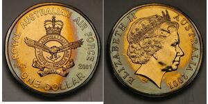 1 Dollar 澳大利亚  伊丽莎白二世 (1926-2022)