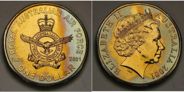 1 Dollar 澳大利亚  伊丽莎白二世 (1926-2022)