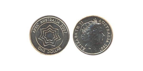 1 Dollar 澳大利亚  