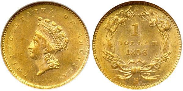 1 Dollar 美利堅合眾國 (1776 - ) 金 