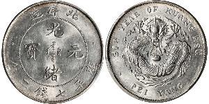 1 Dollar 中华人民共和国 銀 