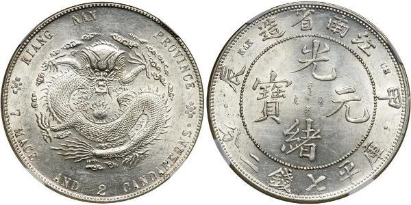 1 Dollar 中华人民共和国 銀 