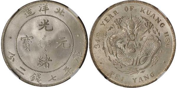 1 Dollar 中华人民共和国 銀 