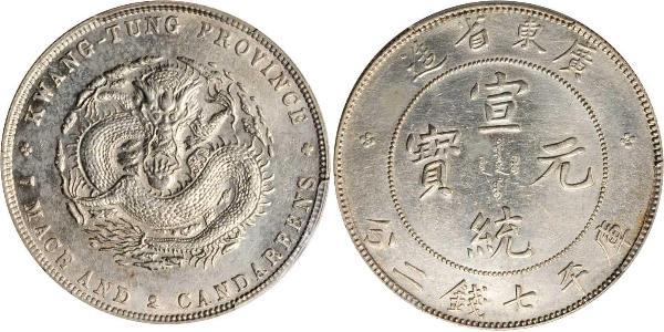 1 Dollar 中华人民共和国 銀 